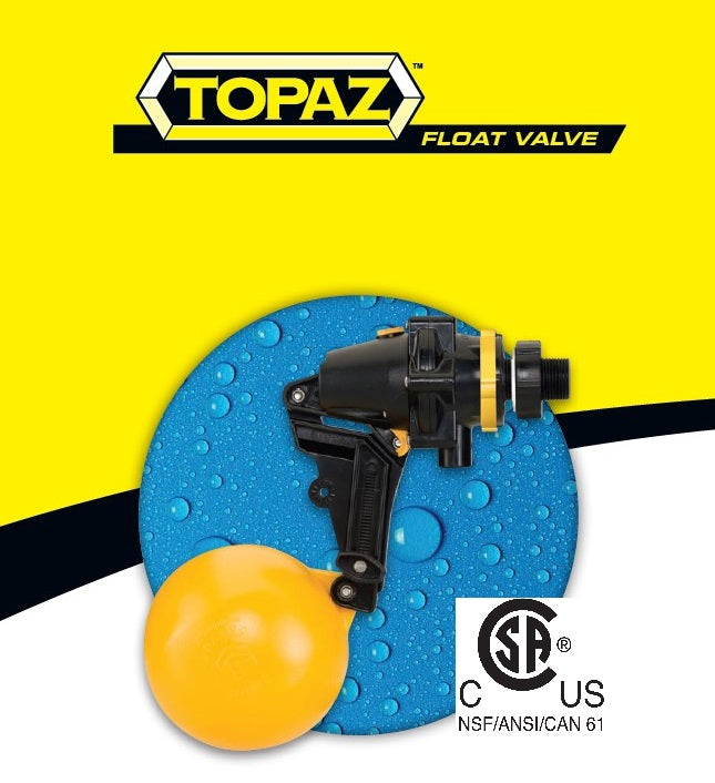Topaz Float Valve with Detach Long Tail.