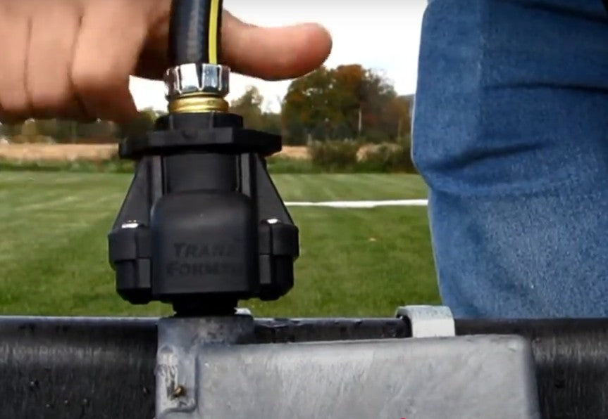 Jobe Valves Tranzformer Valve being installed.