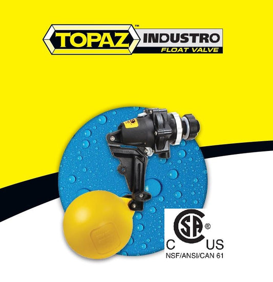 Topaz Industro hot water float valve