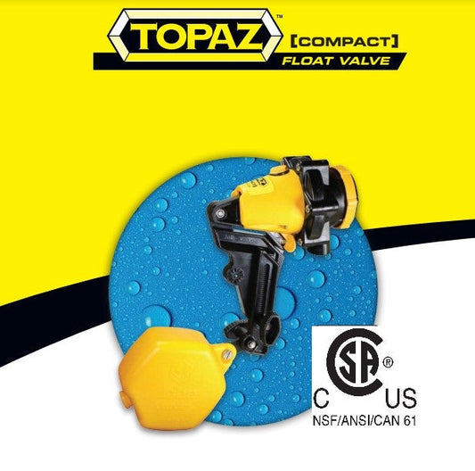 Jobe Valves Topaz Compact and Rojo Compact float valves