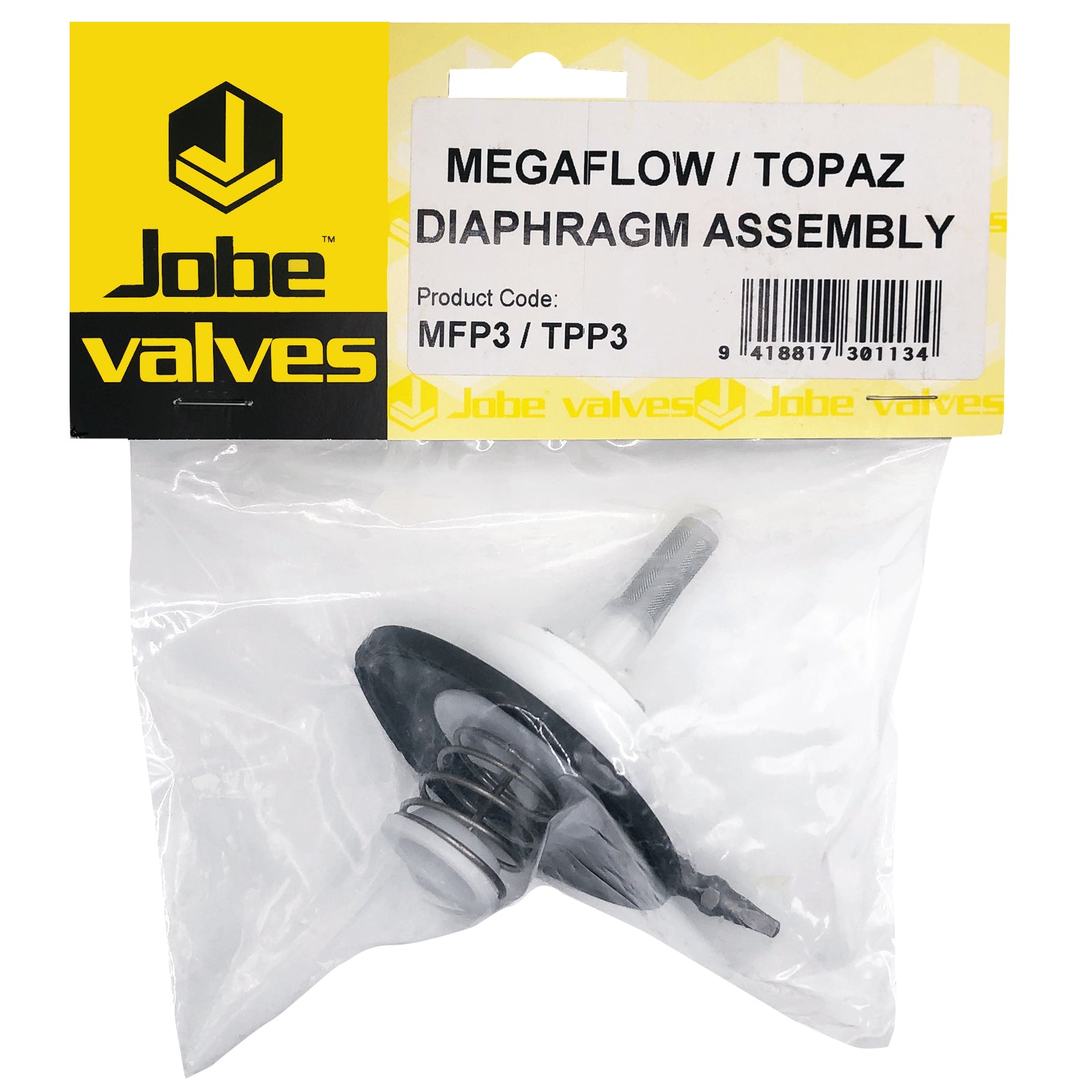 Jobe Valves MegaFlow and Topaz Valve Service Kit. J-TPP3-MFP3