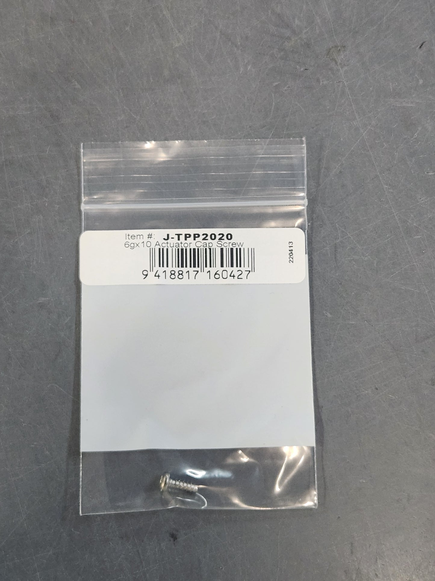 Jobe 6gx10 Actuator Cap Screw TPP2020