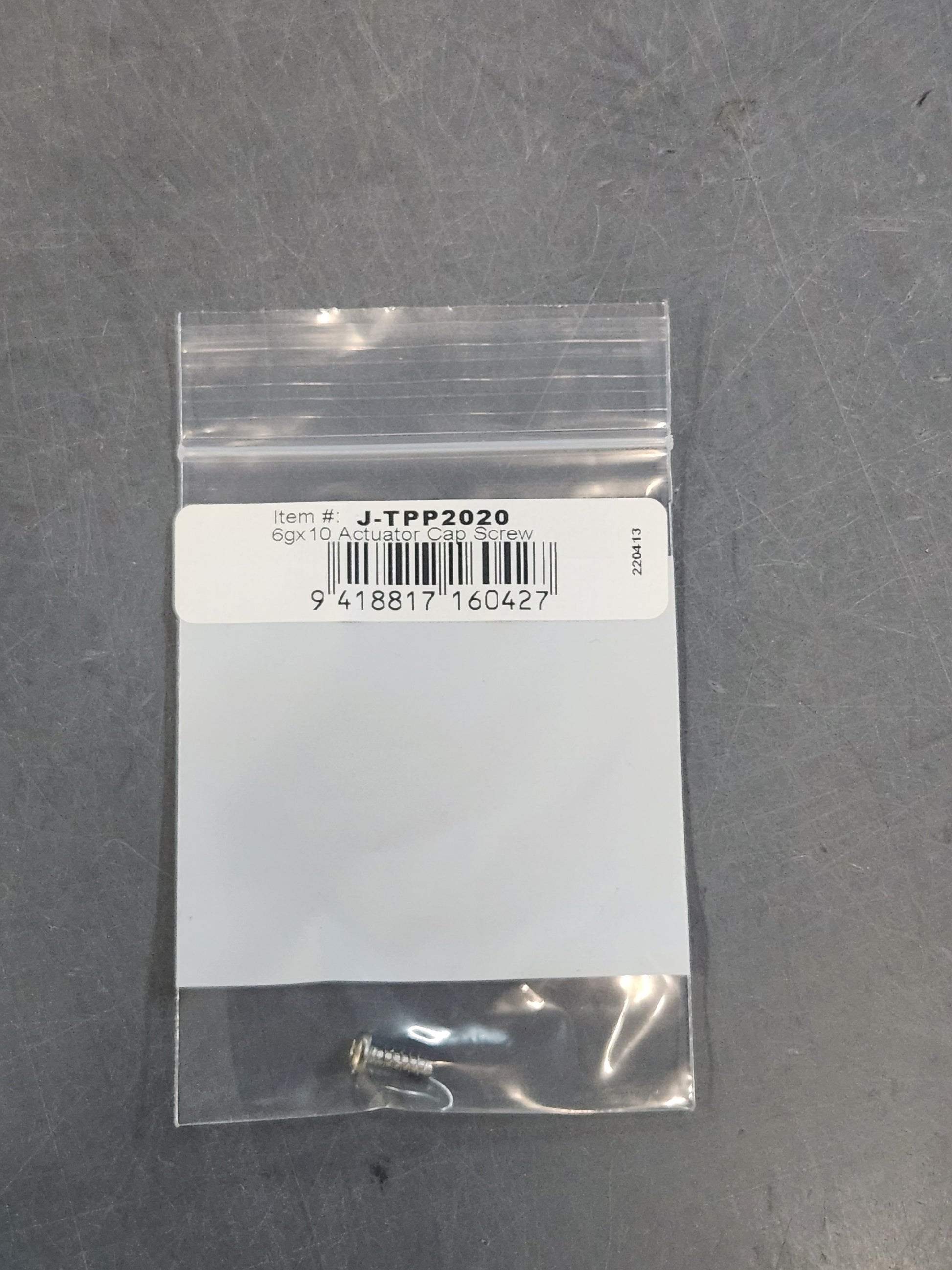Jobe 6gx10 Actuator Cap Screw TPP2020