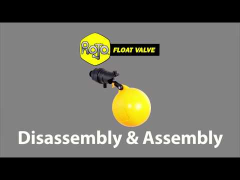 Jobe Valves ROJO Float Valve Assembly and Disassembly video